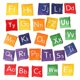 thumbnail image 4 of Juego de 26 pufs con letras del alfabeto, bolsa de lanzamiento, actividad educativa, pufs con letras, pufs para niños para el aula, 4 of 9