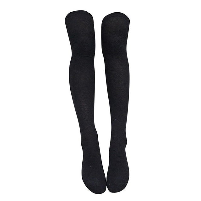 Medias por de damas Calcetines hasta la por de la Calcetines largos hasta el muslo Calcetines deportivos Negro jinwen Calcetines de mujer hasta el muslo