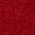 thumbnail image 3 of 10 g MIYUKI Round Rocailles Beads Japanese Seed Beads 15/0 (RR140) Transparent Red Orange 1.5mm Hole: 0.7mm 5555pcs/10g, 3 of 4