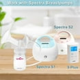 thumbnail image 2 of Nenesupply Backflow Protector Compatible with Spectra S2 Spectra S1 Breastpump Replace Spectra Pump Parts Replace Spectra Backflow Protector and Spectra S2 Parts, 2 of 7