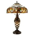thumbnail image 4 of Arielle Double Lite Ivory Table Lamp, 4 of 5