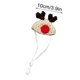 thumbnail image 2 of Gorro de hámster, gorro de animal de punto, adorable gorro para mascotas pequeñas, correa ajustable, diseño de ranitas, conejitos, arcoíris y zanahorias, portátil y plegable, de lana suave,, 2 of 9