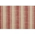 thumbnail image 4 of Piper Classics Market Place Red Ticking Stripe Throw Pillow Cover, 20" x 20", Cotton, 4 of 4