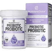 Physician's Choice Prebiotic Probiotic, for Men and Women, 30 Count