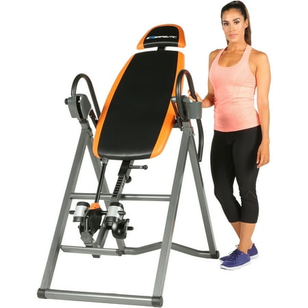 Exerpeutic 275sl Inversion Table With The Ultra Safe Surelock Ratchet Ankle Locking System