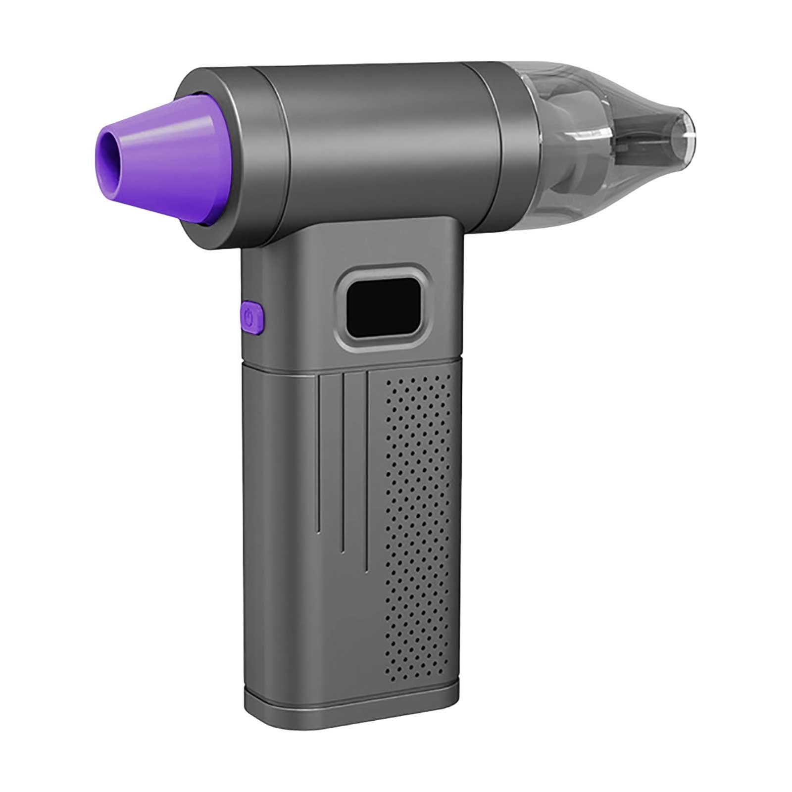 COM1950s Portable Handheld Turbo Fan, High Speed Blower for Car Cleaning, Camping Air Duster, USB Rechargeable Battery Powered Mini Air Blaster for Dusting, Drying, Outdoor Use