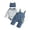 105Blue481, variant on XAOFW Baby Boys Long Sleeve Striped Romper Cartoon Suspender Pants Hat Kids Autumn Cute Clothing Sets 6-12 Months