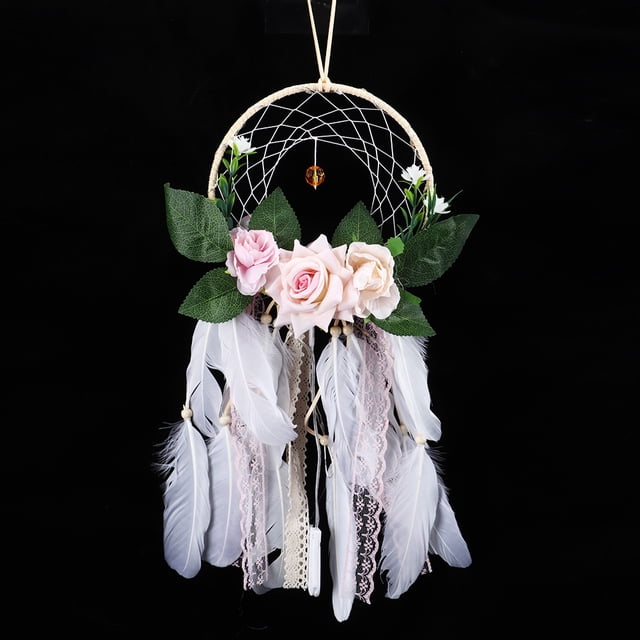 Atrapasueños, decoración del jardín del hogar, atrapasueños de plumas de pared, colgante de atrapasueños, confiabilidad excepcional Jadeshay A