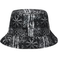 thumbnail image 2 of Men's New Era Black Cincinnati Bengals Shibori Bucket Hat, 2 of 2
