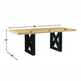 thumbnail image 4 of Steve Silver Magnolia 5-Piece Counter Table Dining Set, Black Base, 4 of 13