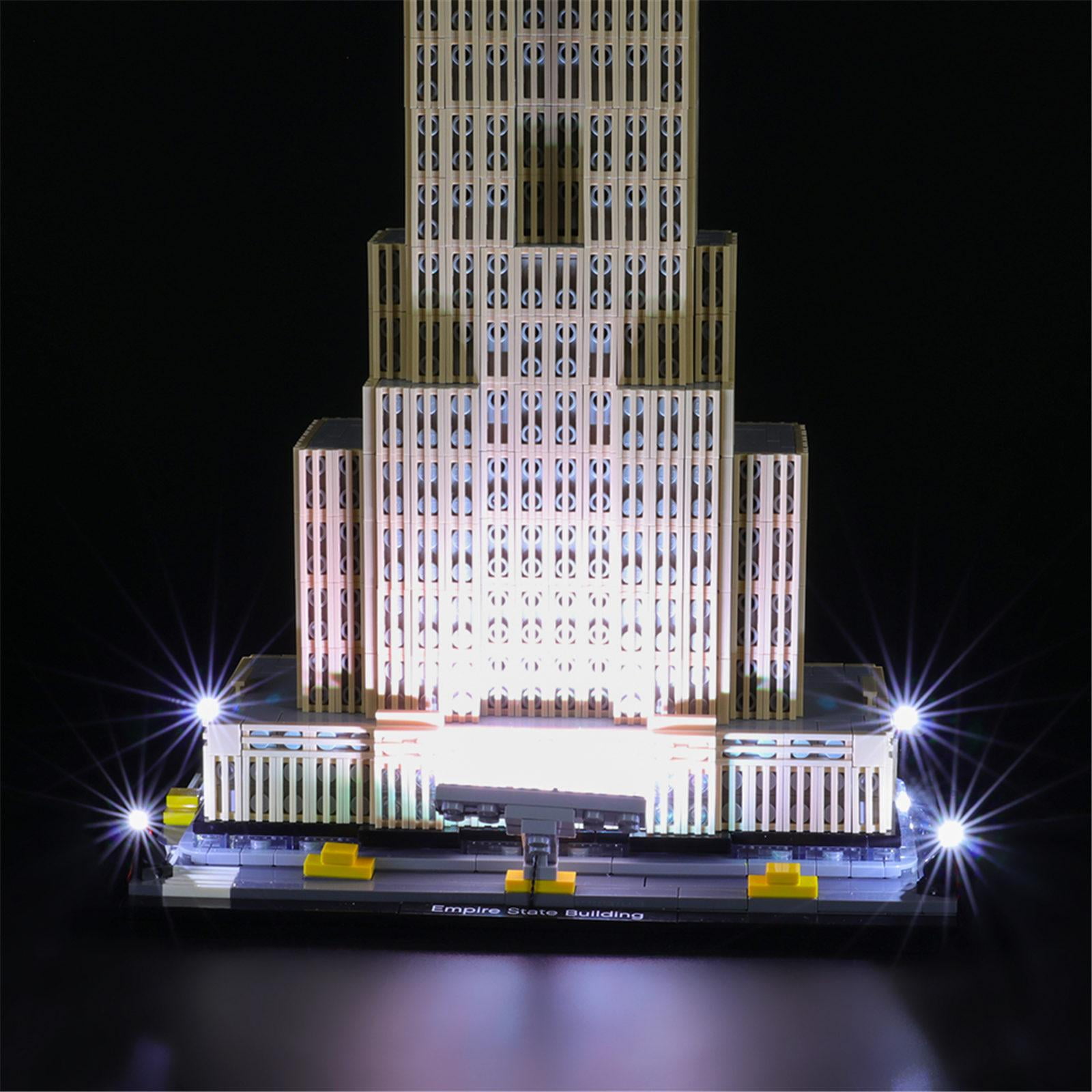 BRIKSMAX LED Lighting Kit for Architecture Empire State Building