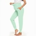 thumbnail image 5 of Ketyyh-chn99 Maternity Pants Jeans Skinny Trousers Jeans Maternity Clothes Trousers for Pregnant Women Pants Full Ankle Length Mint Green,L, 5 of 5