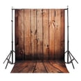 thumbnail image 3 of 1,5 M * 1 M Wood Floor Photography Backdrops Photo Props Studio Background (Red Wood Color), 3 of 3