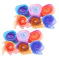 thumbnail image 4 of GOOHOCHY 12 bufandas de gasa para niños de jardín de infantes, ideales para hacer malabarismos y decorar., 4 of 8