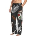 thumbnail image 2 of Balery Japanese Sushi Hashi print Men's Pajama Pants,Ultra Lightweight Pjs,Lounge Pant-XX-Large, 2 of 9
