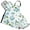 Beautiful Forget-Me-Not Flowers, variant on Colorful Doodle Hearts 5 Pcs Kitchen Set Heat Resistant Oven Mitts and Non-Slip Pot Holders with Adjustable Cooking Apron