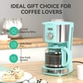 Wamife,12Cup Programmable Coffee Maker, Wamife Drip Coffee Machine