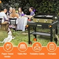 thumbnail image 3 of Outdoor Grill Table, Blackstone Griddle Stand, 220lbs Folding Grill Cart, Pizza Oven Table Stand for Onni, 3 of 6
