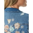 thumbnail image 2 of Jessica Simpson Women's and Women's Plus Uptown Denim Jacket, Sizes XS-4X, 2 of 5