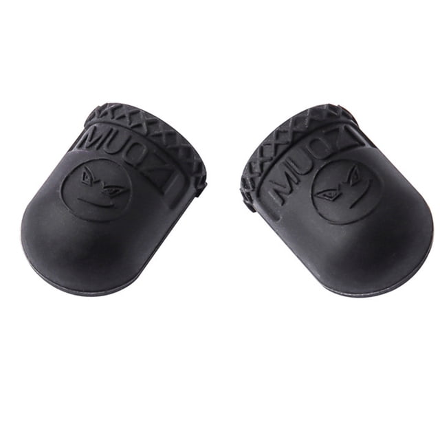 Naiovety 1 par de fundas para palanca de cambios de bicicleta de montaña MUQZI, accesorios de manga de palanca de ciclismo al aire libre Ciclismo Negro