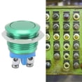thumbnail image 4 of Interruptor De Botón De Metal, Diseño Sofisticado Interruptor De Botón De Metal De Cabeza Redonda No Es Fácil De Dañar Rendimiento Estable Para Ingeniero Para Fábrica, 4 of 7