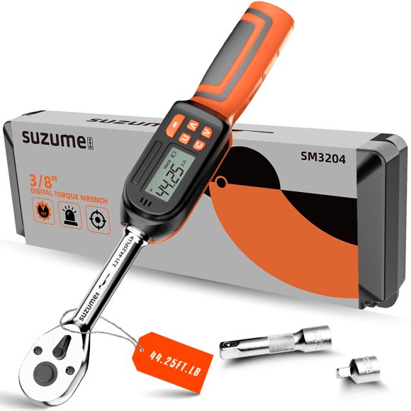 Llave dinamométrica digital SUZUME 3/8 Drive 3-60 N.m ± 2% de precisión