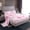 Pink E, variant on Castle Fairy Personalized Initial A Twin Sheet Sets,Kawaii Pink Ribbon Bow Bedding