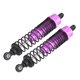 thumbnail image 3 of 2 piezas de amortiguador delantero de aluminio para coche RC para HIMOTO E10MTL/E10MT/E10BP 1/10 (púrpura), 3 of 10