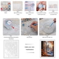 thumbnail image 3 of Paint By Numbers Kit for Adults Beginner - DIY Winter Morning Lake View Canvas Painting Kits for Adults, Frameless Paint By Number for Adults for Home Wall Decor 16x20 Inch, 3 of 7