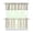 White-112, variant on Kitchen Curtains 36 Inch Short - 3 Panel Set with Cute Cat Paw Pattern, Rod Pocket Window Curtain, 100% Polyester for Pet Lovers Farmhouse, Cafe, Kitchen, Bedroom, Easy Wash