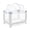 White, variant on Beberoad Love Universal Pack N Play Mosquito Net Cover, Breathable Playard Mesh Canopy with Dual-Way Zipper, Black