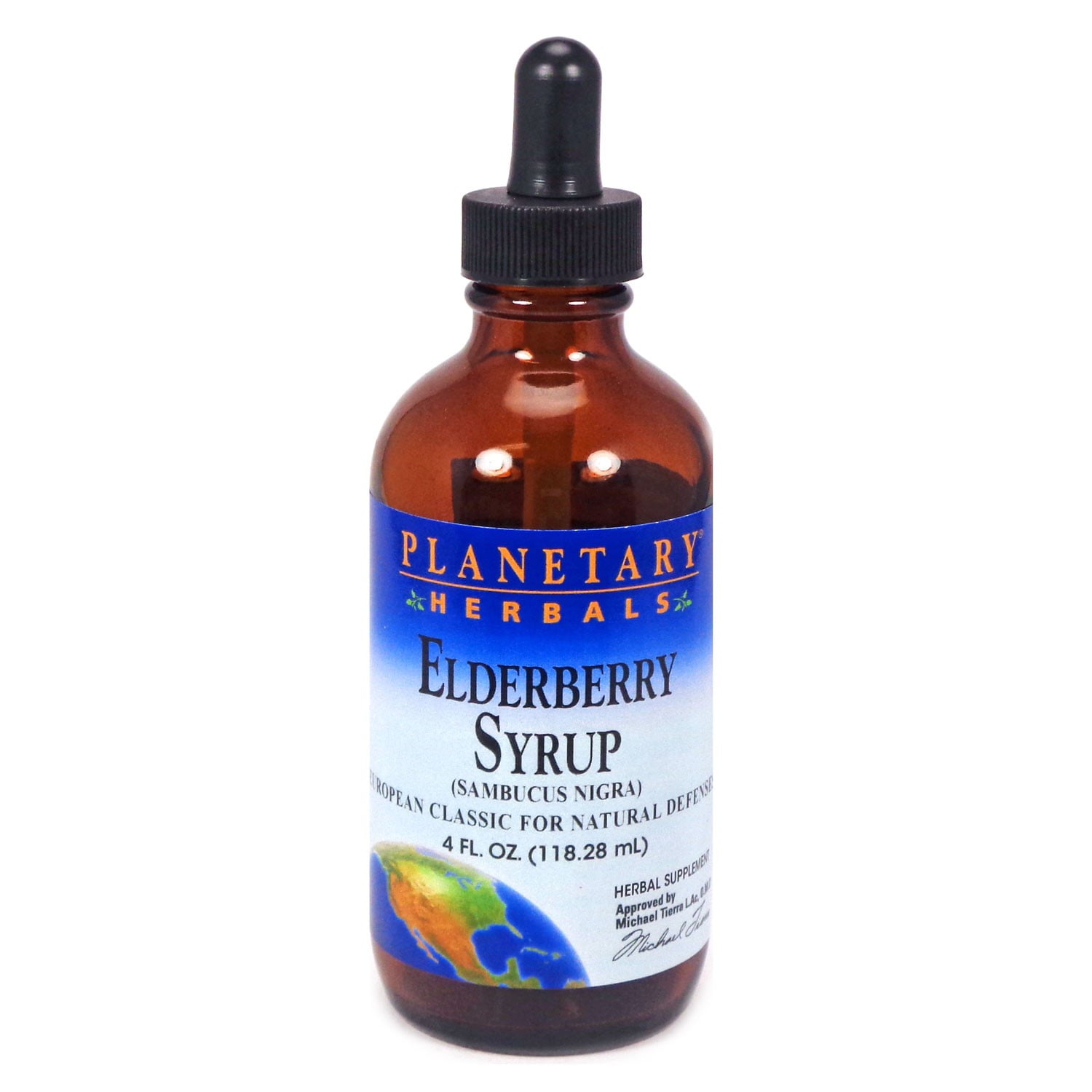 Planetary Herbals Elderberry Syrup, 4 Fl Oz