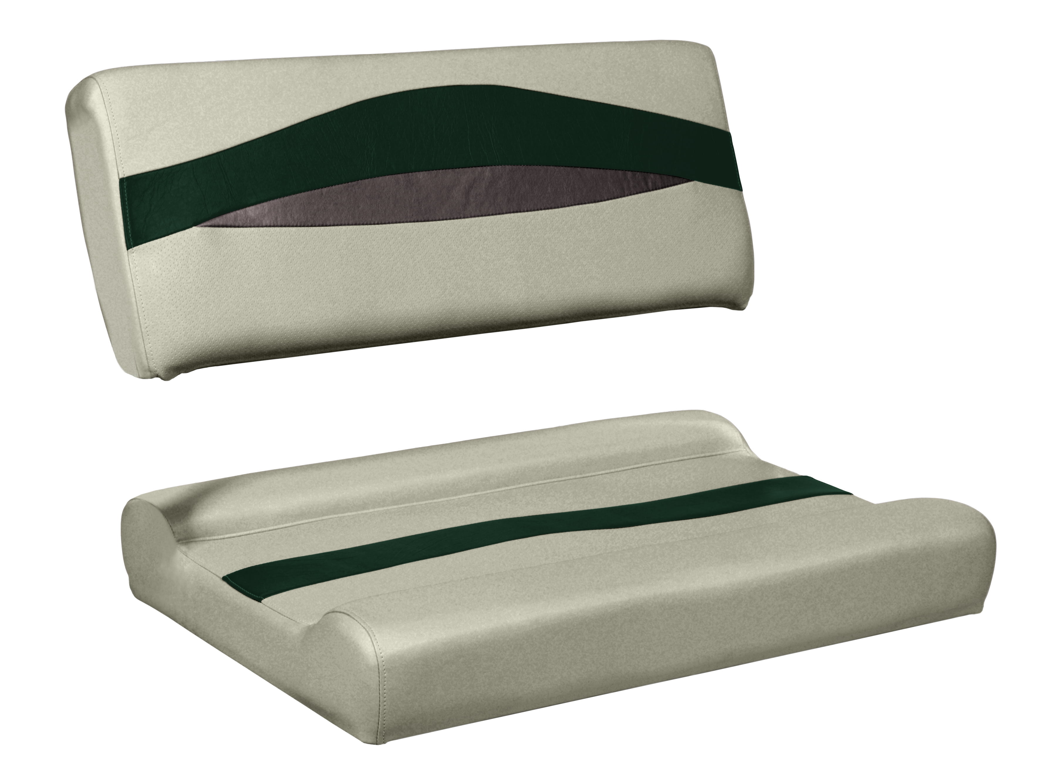 Wise BM11521732 Premier Series Pontoon FlipFlop Seat Cushion Set