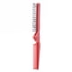 thumbnail image 4 of Cepillo de bolsillo plegable para barba, peine de masaje antiestático para hombres y mujeres (rojo) Likrtyny Cuidado Belleza, 4 of 9