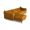 thumbnail image 4 of Sala Modular Sofá Cama De Lino Makora Mostaza Modelo Duomo, 4 of 7