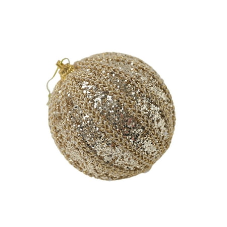 

VEAREAR Xmas Tree Pendant Sequins Design Creative Shape Shiny Visual Effect Reusable Wide Application Decorative Ultra-Light Five-pointed Star Foam Ball Xmas Tree Ornament for Home