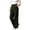 Army Green, variant on cocolona Womens High Waist Dress Pants Elastic Waist Straight Splited Wide Leg Business Casual Work Pants with Pockets