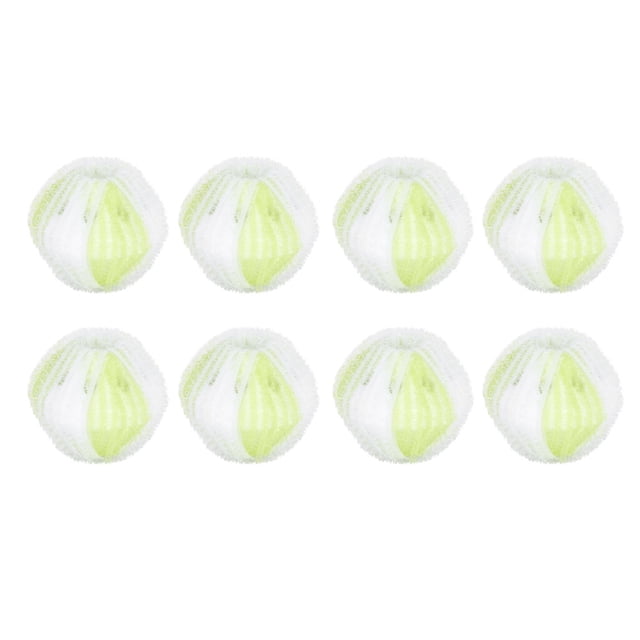 8 bolas de lavandería pequeñas, bolas reutilizables para lavadora