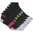 thumbnail image 1 of Puma Women's 6-Pack Non-Terry Quarter Socks, 1 of 6