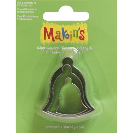 Makin's Clay Cutters 3/Pkg-Bell