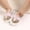 White, variant on Floleo Unisex Baby Striped Thong Sandals Infant Soft Non-Slip Sole Shoes Adjustable Ankle Strap Pre-Walkers Summer Casual Newborn Footwear(White,0-3Months)