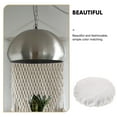 thumbnail image 4 of CTIRCHIU 2pcs Beige Fixture Accessories for Ceiling Light Shade Replacement PEVA Round Lampshade, 4 of 6