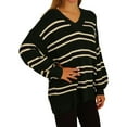 thumbnail image 2 of American Eagle Womens Waffle Knit Pullover Sweater, Green, X-Small, 2 of 5