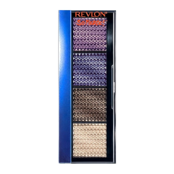 Revlon So Fierce Prismatic Eyeshadow Palette, Eye Makeup, Ultra Creamy Pigmented in Blendable Matte & Pearl Finishes, 964 Clap Back, 0.21 oz