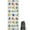 White Dinosaurs Random, variant on White Dinosaurs Rainbows Cacti Pattern Hot Yoga Mat Towel Non Slip for Hot Yoga - Quick-Drying Yoga Mat Cover with 4 Corner Pockets with Travel Bag - Hot Yoga Towel Non Slip 70"x26"
