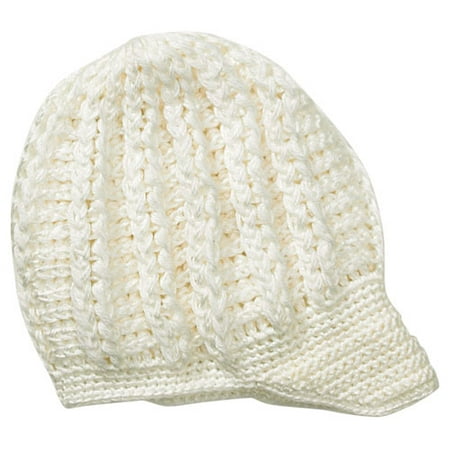 No Boundaries - Crocheted Newsboy Hat