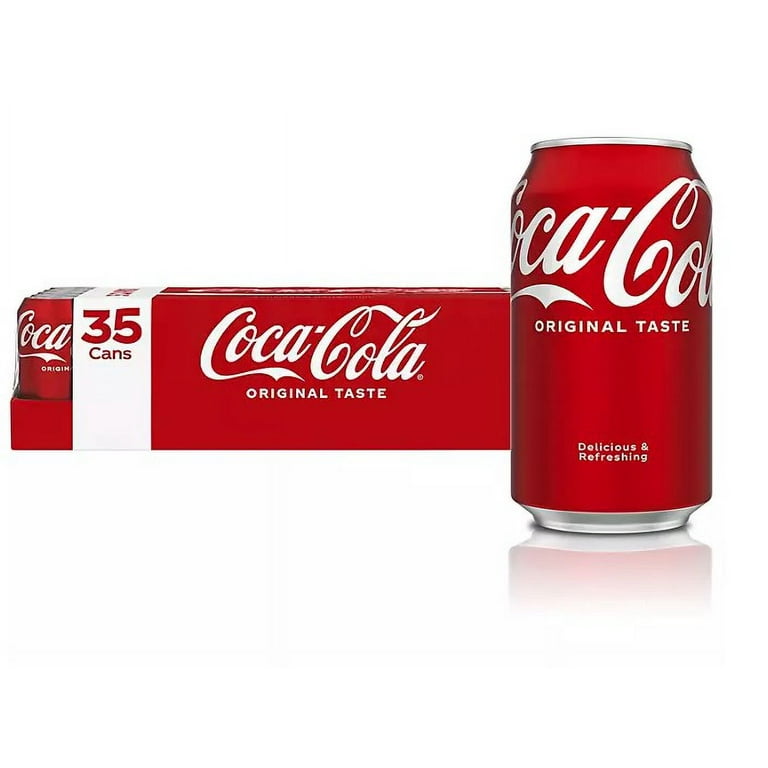 Coca-Cola Drink Cans, 12 fl. oz. (Pack of 35) - Walmart.com