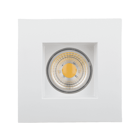 

Perlglow 4 inch Square White Smooth Downlight Luminaire LED Recessed Light Fixtures 5CCT .