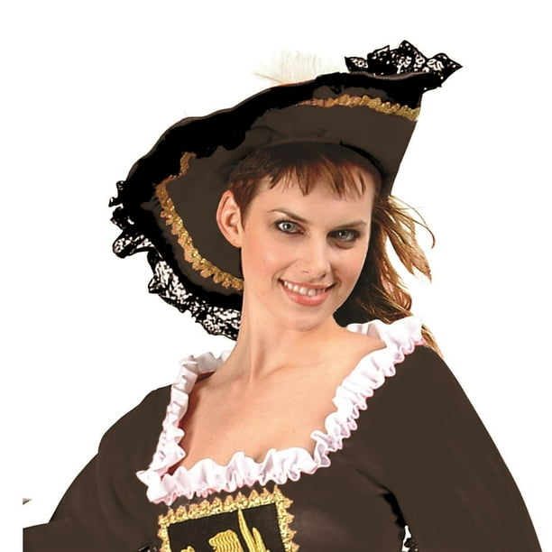 Sombrero RG Disfraces de terciopelo de pirata/mosquetero para adulto