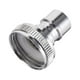 thumbnail image 1 of Conector Rápido de Grifo de Latón Único Bargains G3/4 Rosca Femenina Adaptador de Enchufe de Manguera para Lavavajillas Lavadora, 1 of 4